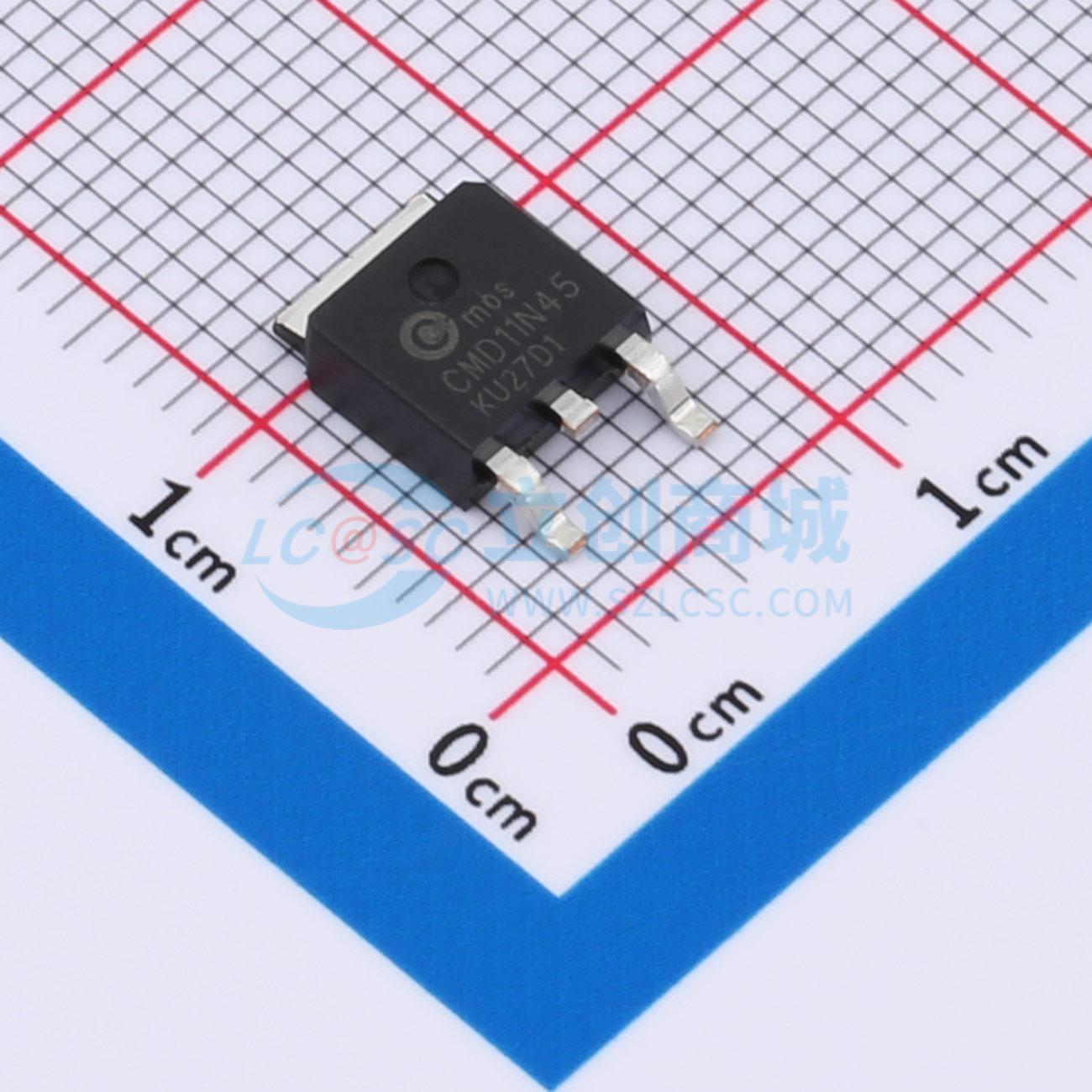 点击查看大图 CMD11N45实物图