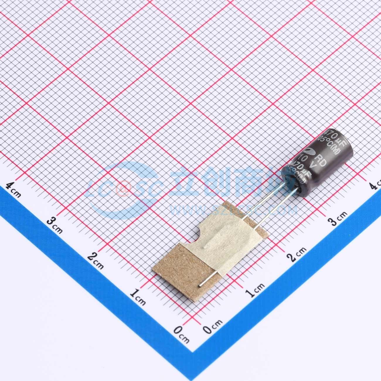 RD1A477M6L011PC35P实物图