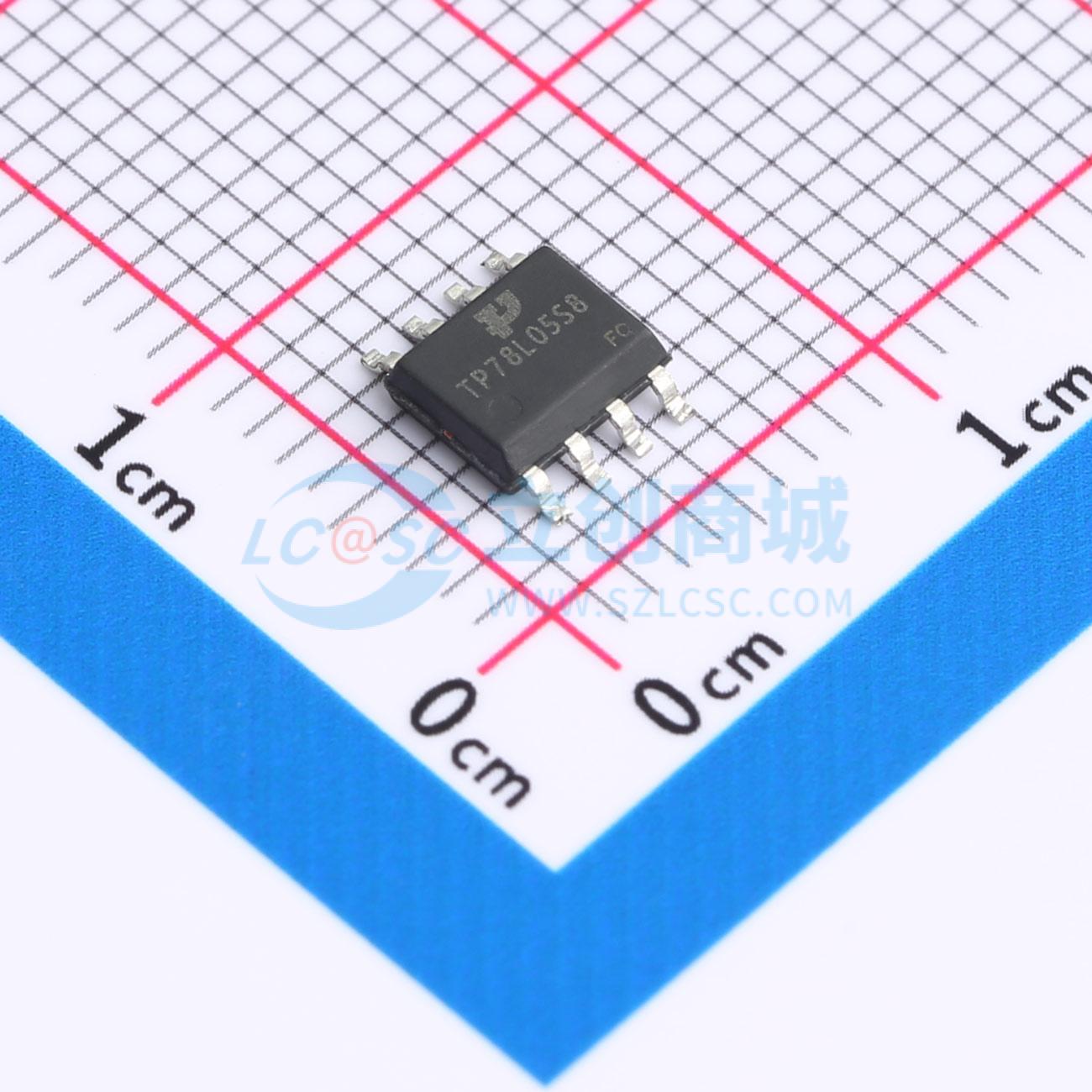 点击查看大图 TP78L05S8实物图
