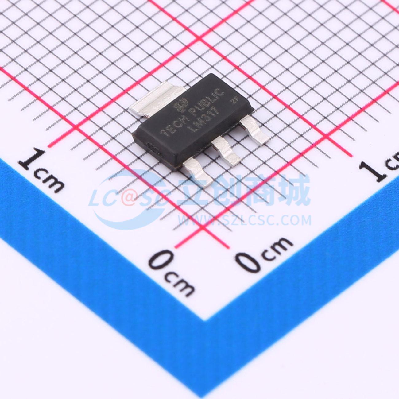 点击查看大图 LM317实物图