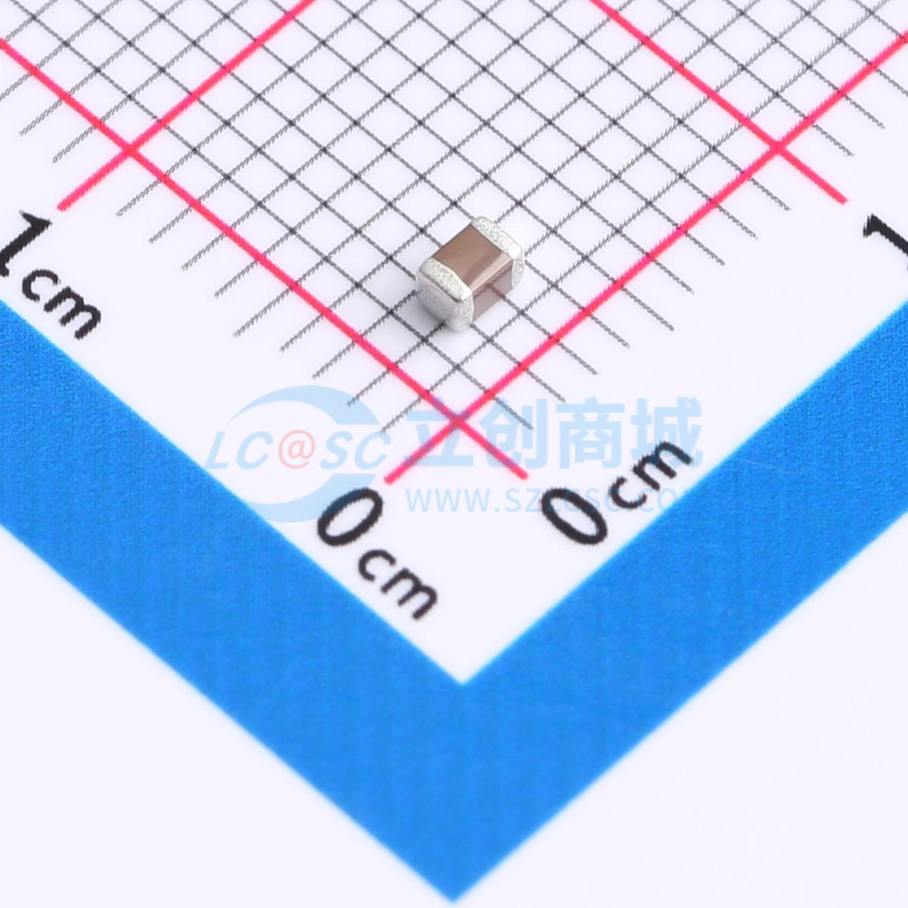 点击查看大图 C2012X5R1H106KT0A0E实物图