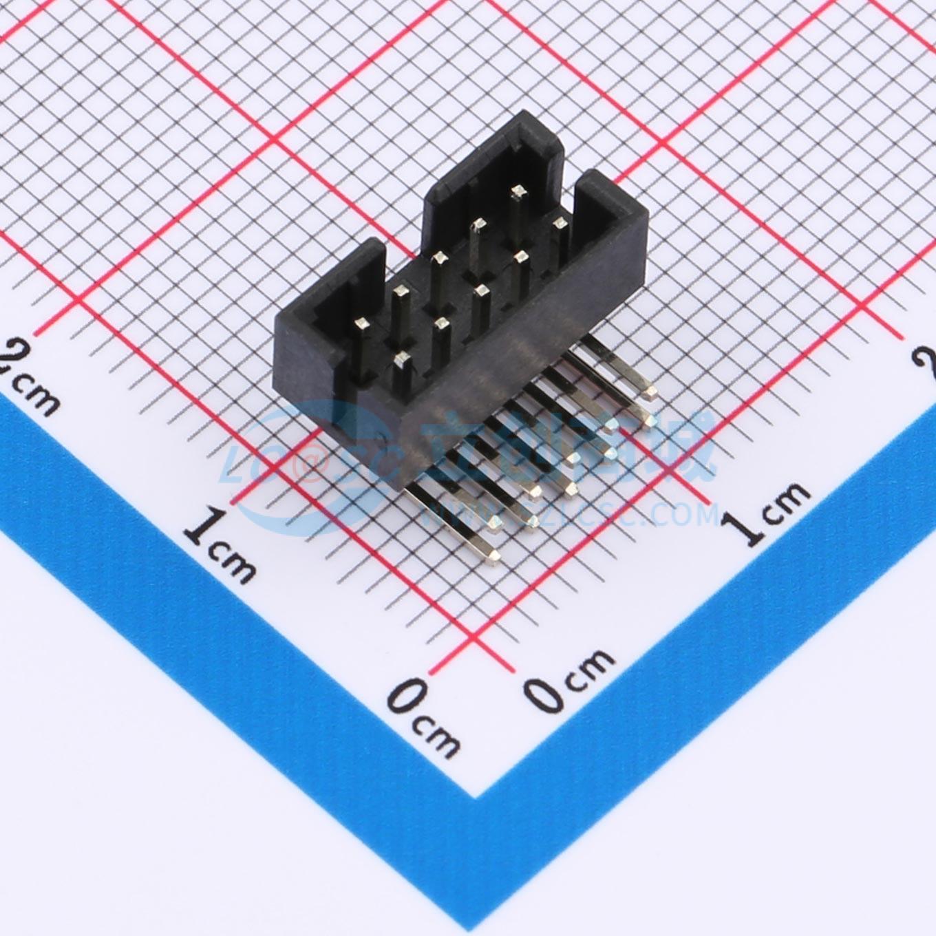 点击查看大图 HX JN2.0-2x5P WZ H6.4实物图