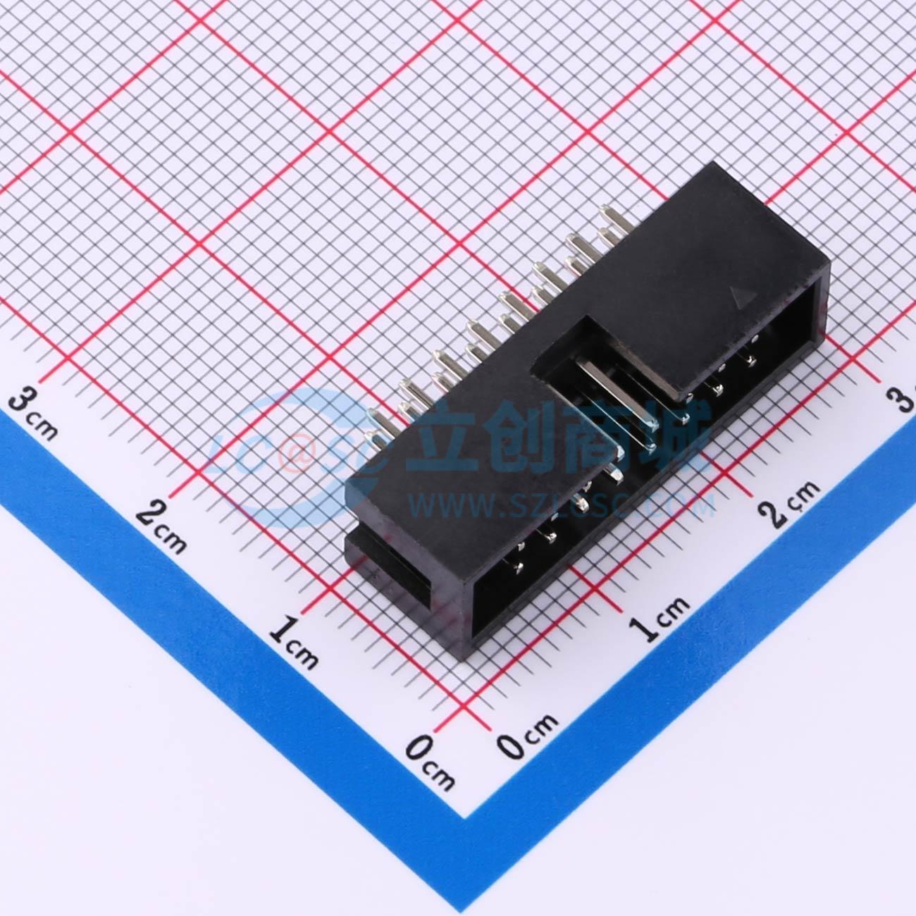 点击查看大图 SH-JN2.54-2-8P-Z实物图