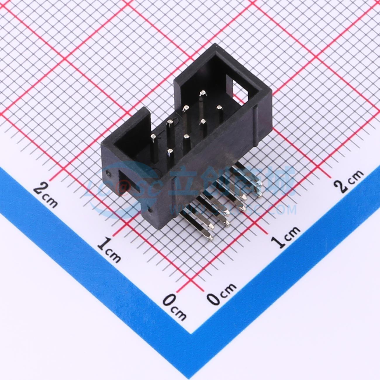 SH-JN2.54-2-4P-W实物图