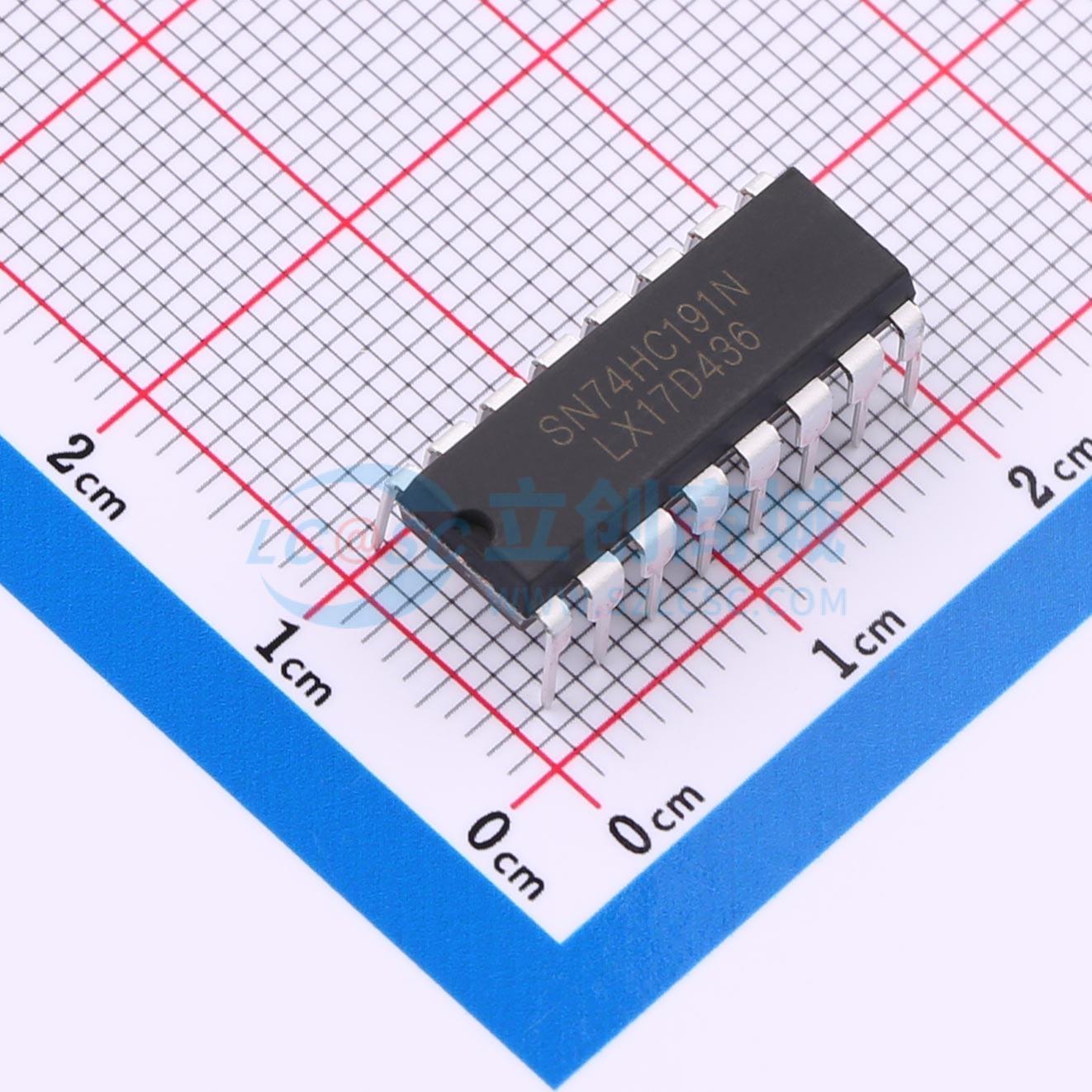 点击查看大图 SN74HC191N(LX)实物图