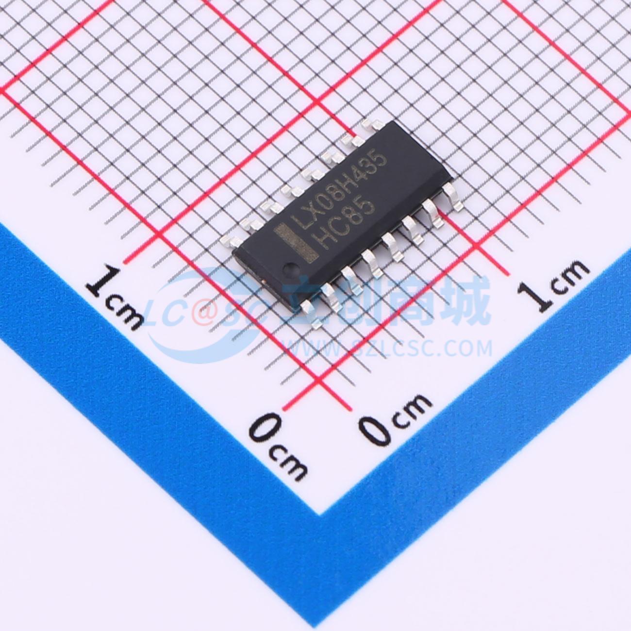 点击查看大图 SN74HC85DR(LX)实物图