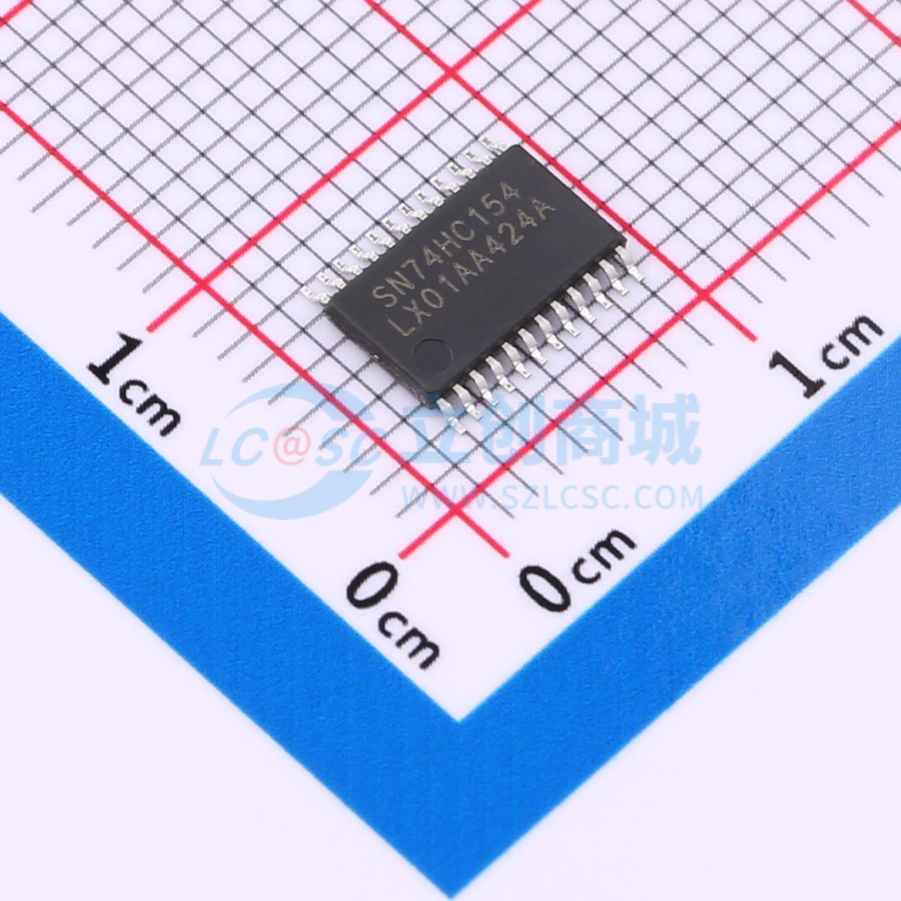 SN74HC154PW(LX)实物图