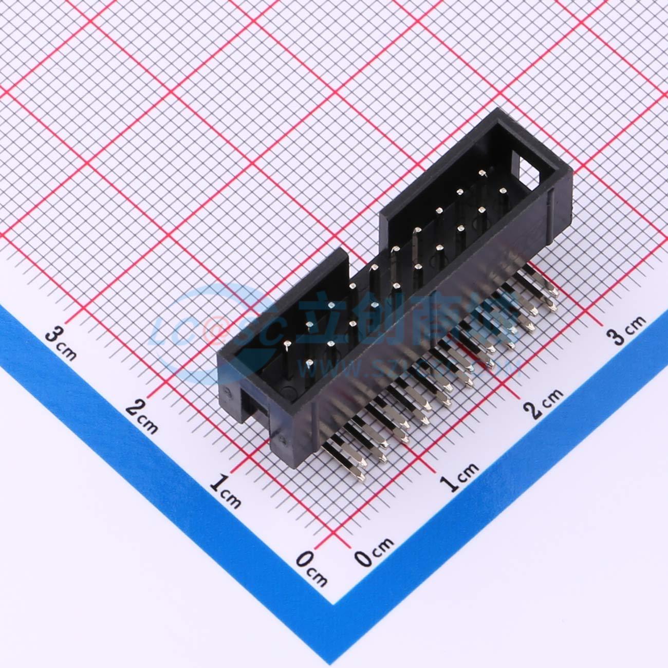 点击查看大图 SH-JN2.54-2-10P-W实物图