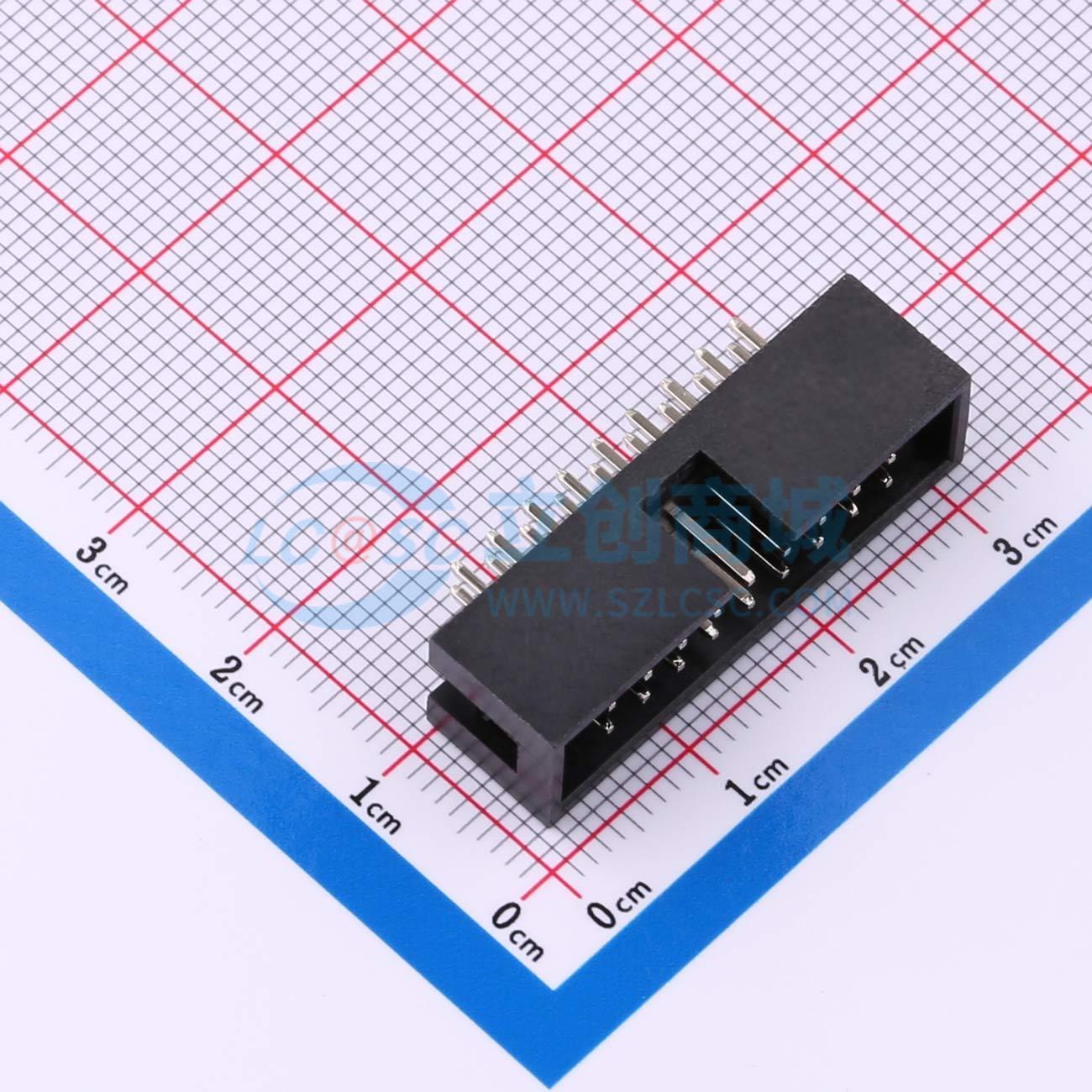 SH-JN2.54-2-9P-Z实物图