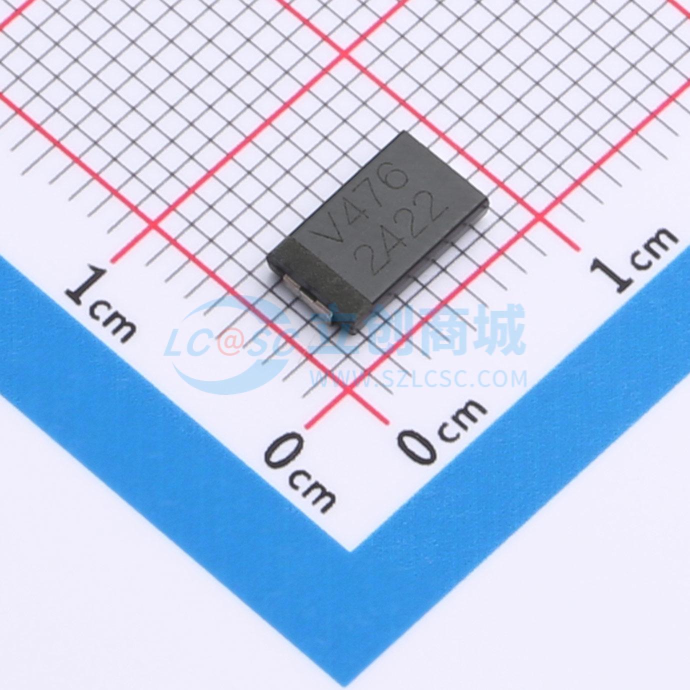 点击查看大图 CA55-H1035K476TE100实物图