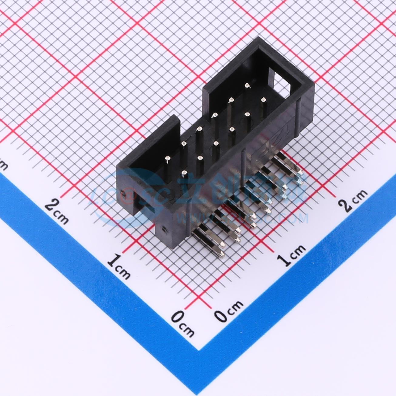 点击查看大图 SH-JN2.54-2-6P-W实物图