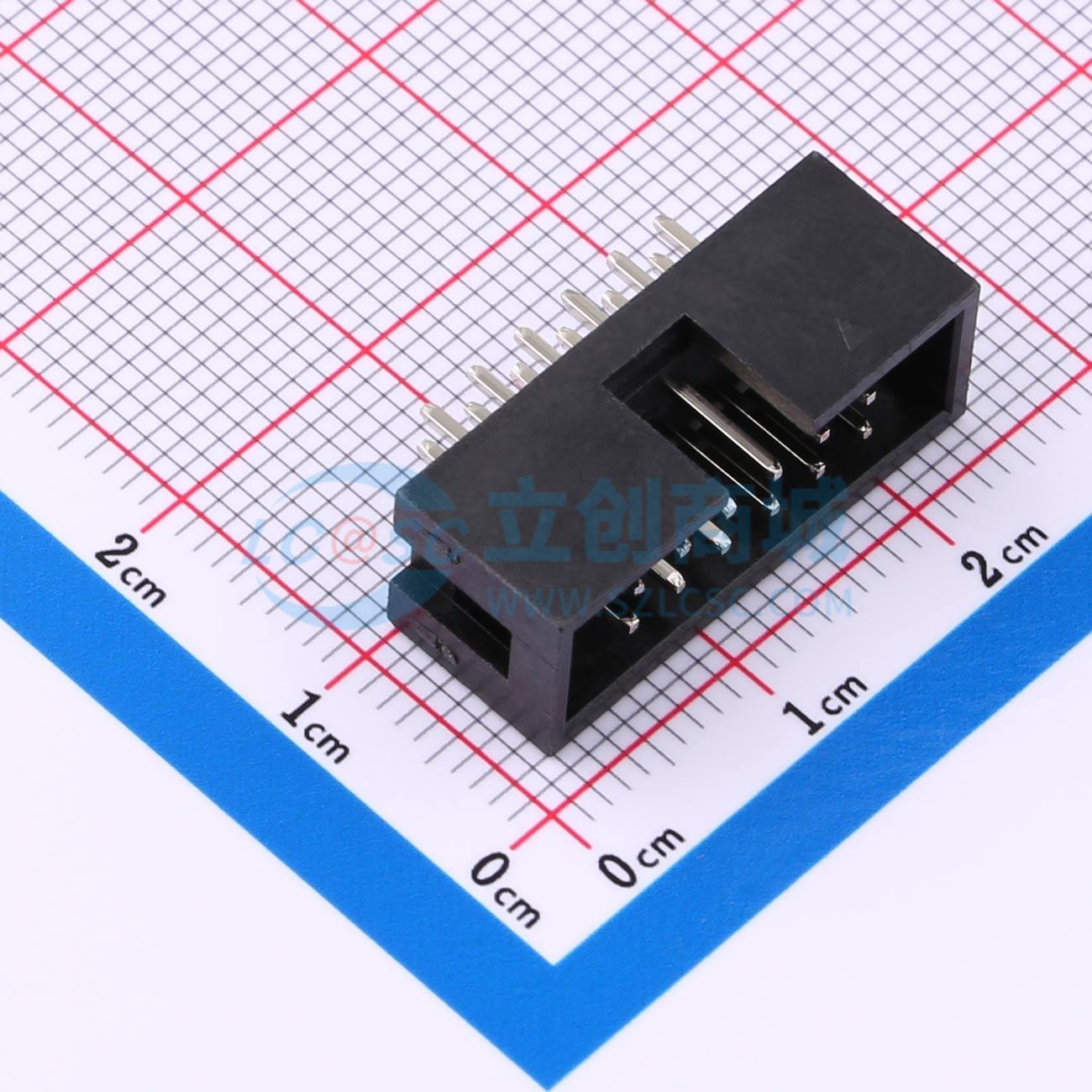 SH-JN2.54-2-6P-Z实物图