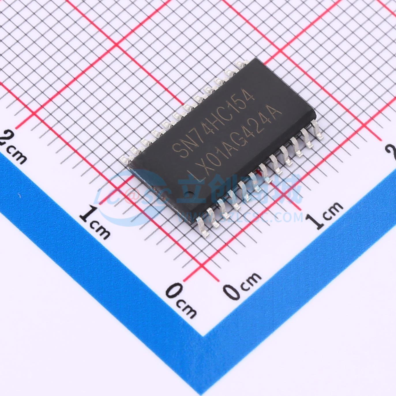 SN74HC154DR(LX)实物图