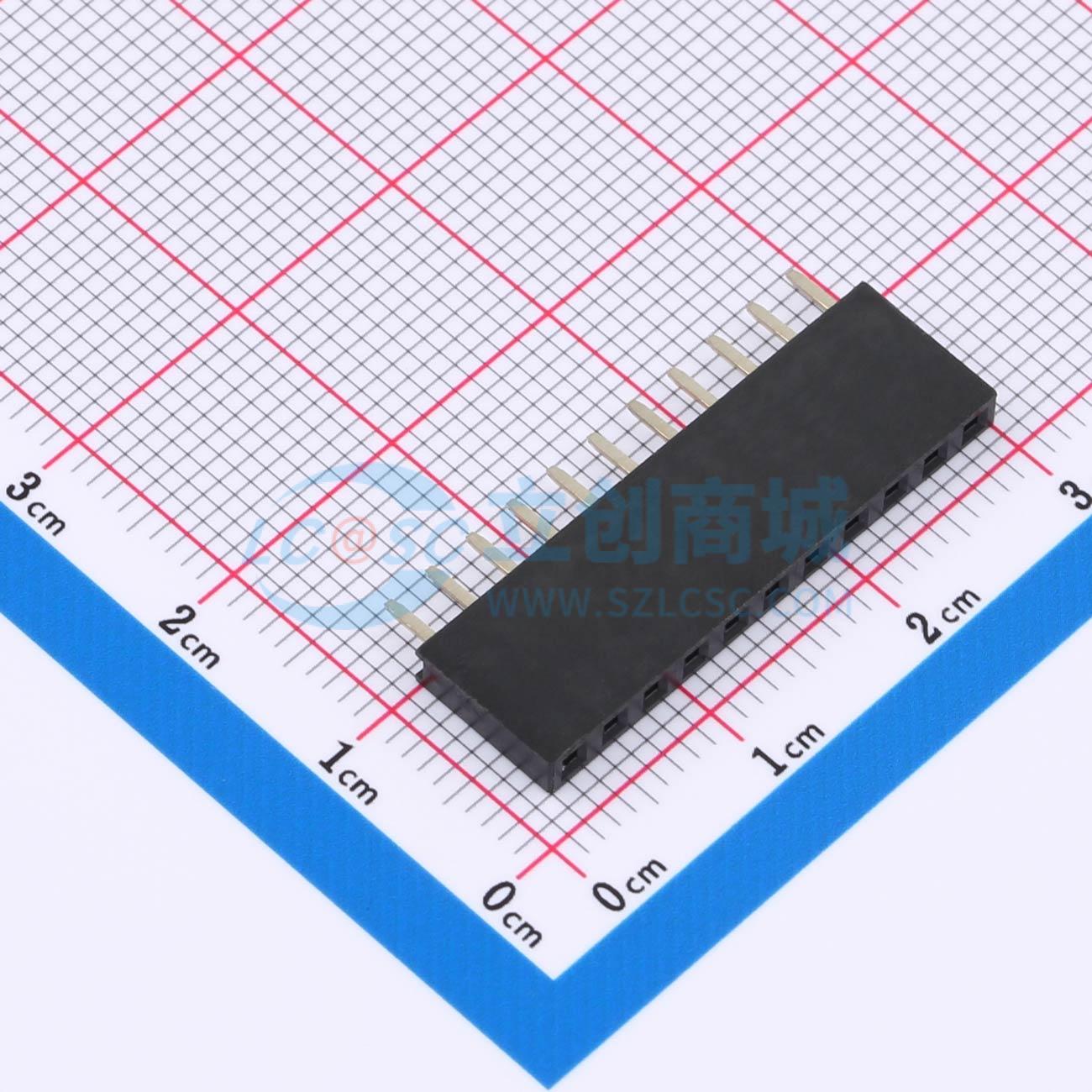 HX PM2.54-1x11P ZC实物图