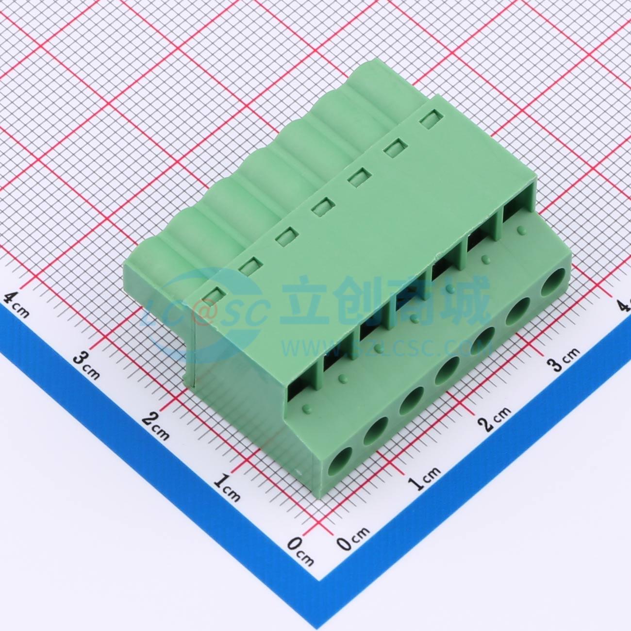 点击查看大图 DB2EKC-5.08-7P-GN-S实物图