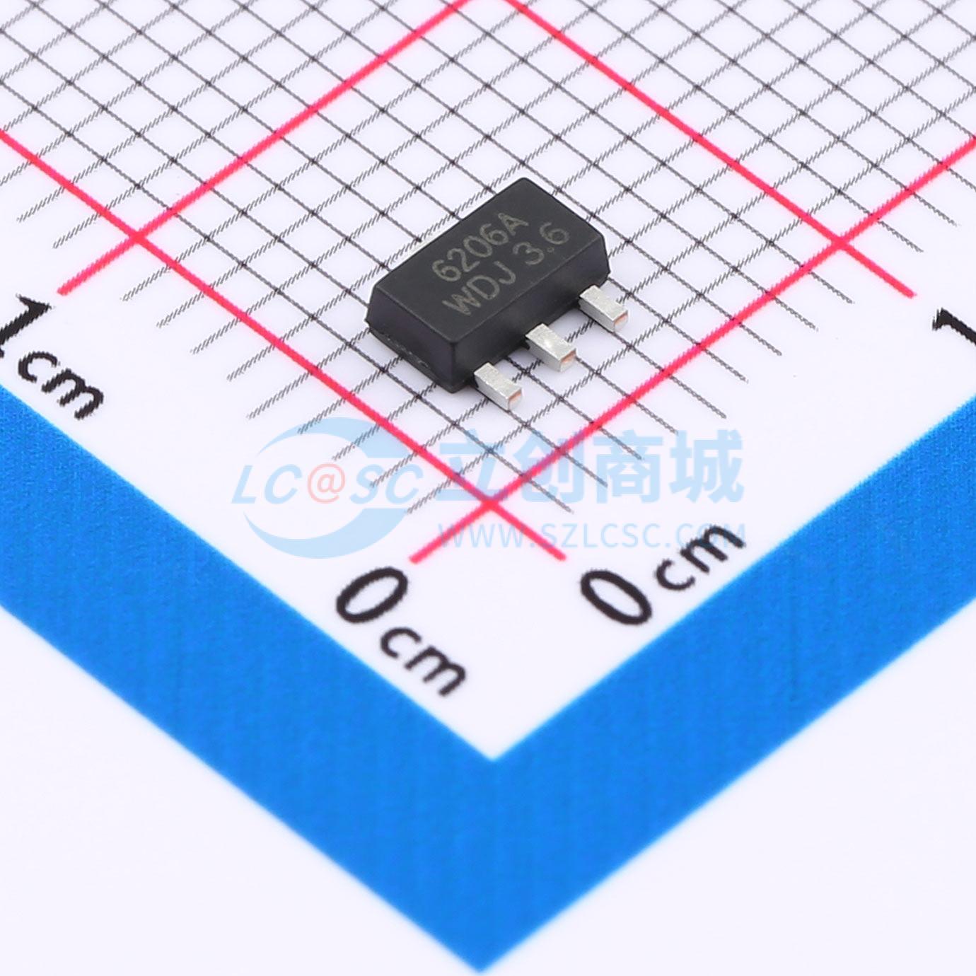 点击查看大图 XC6206P362PR-MS实物图