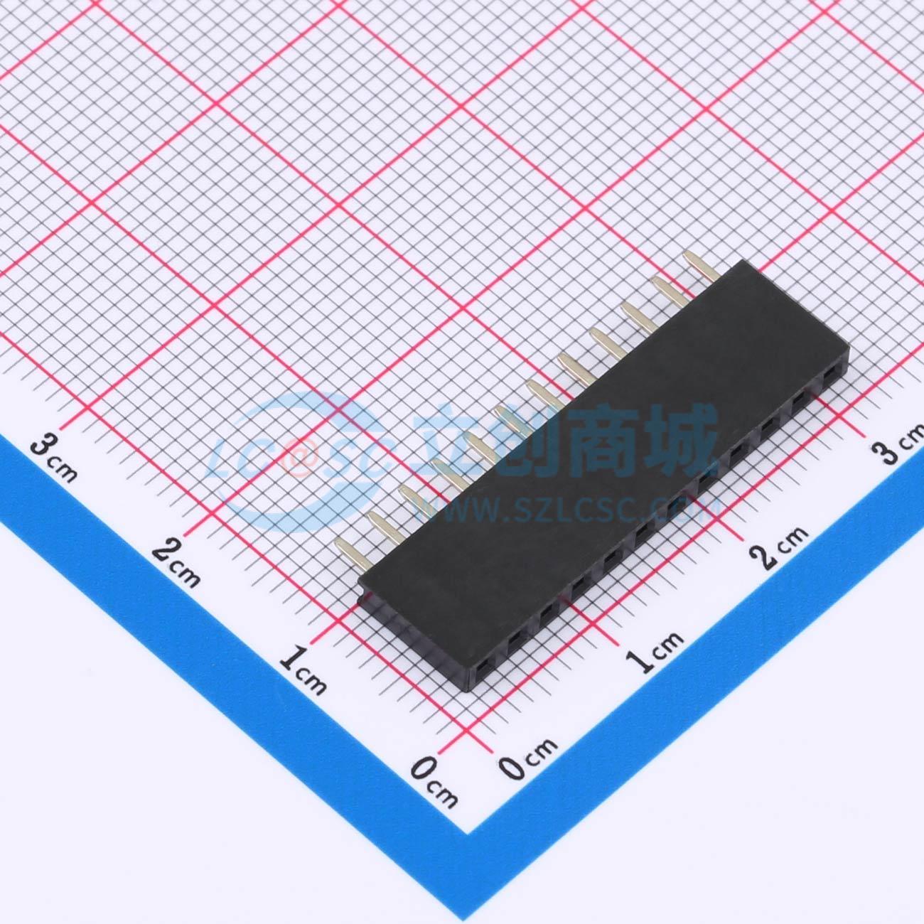 点击查看大图 HX PM2.54-1x12P ZC实物图