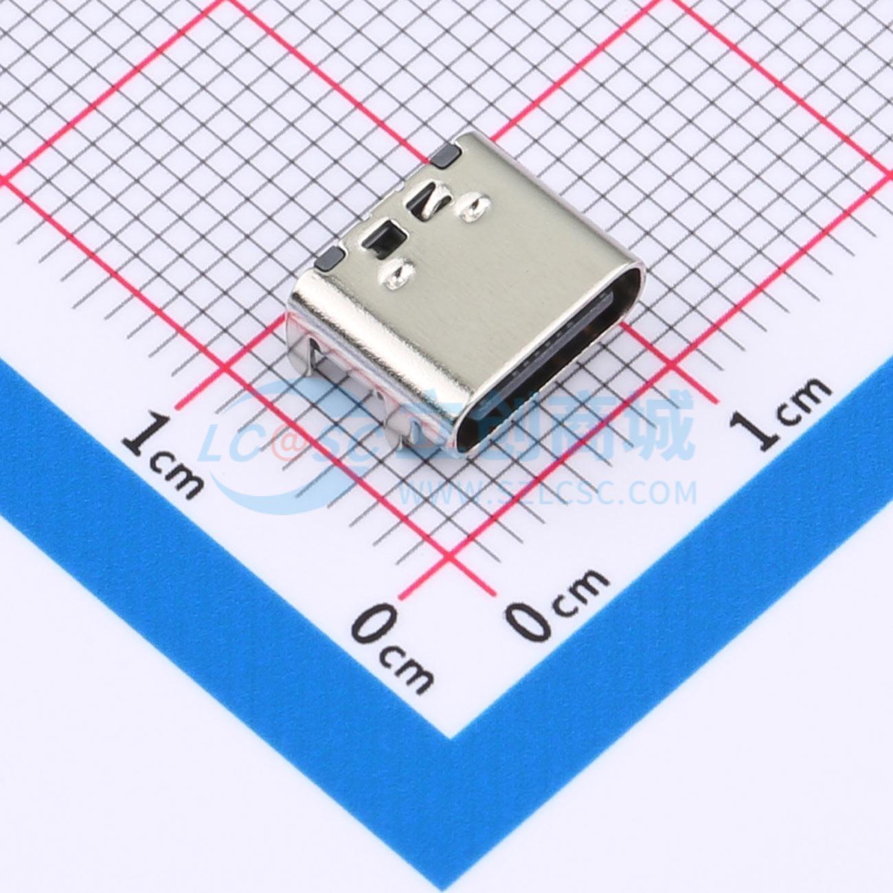 TYPE-C 16P 3MD 040实物图