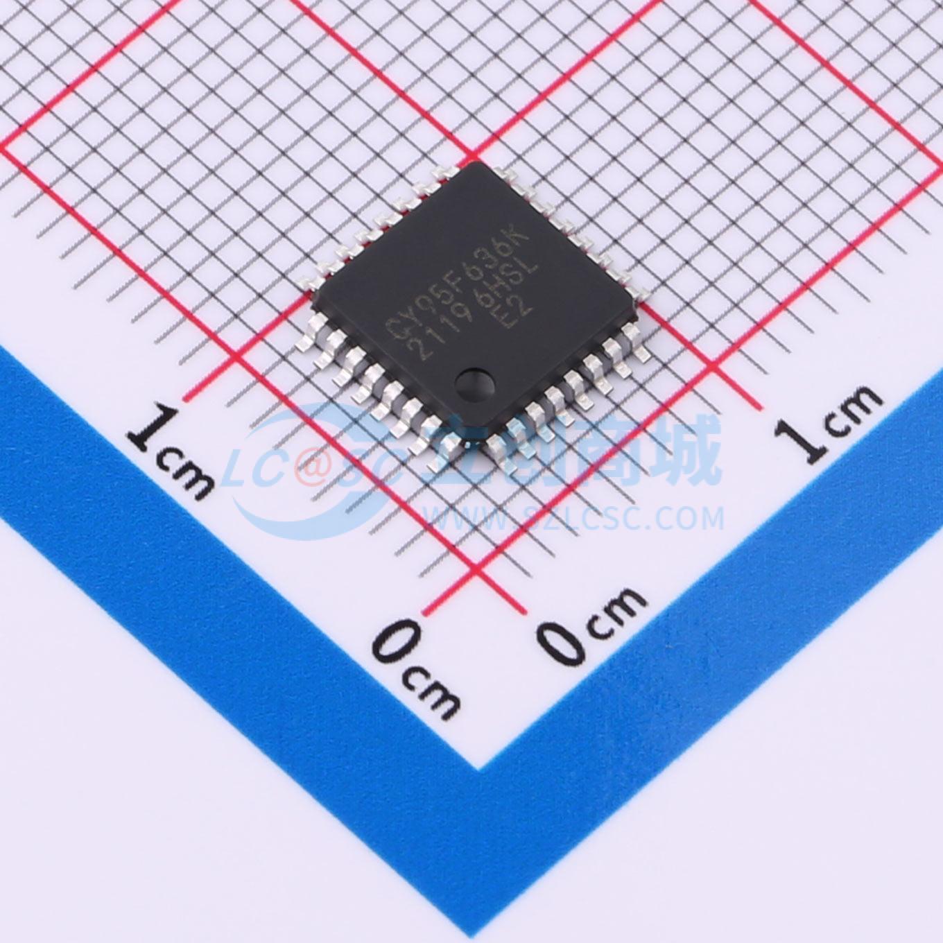 点击查看大图 MB95F636KPMC-G-UNE2实物图