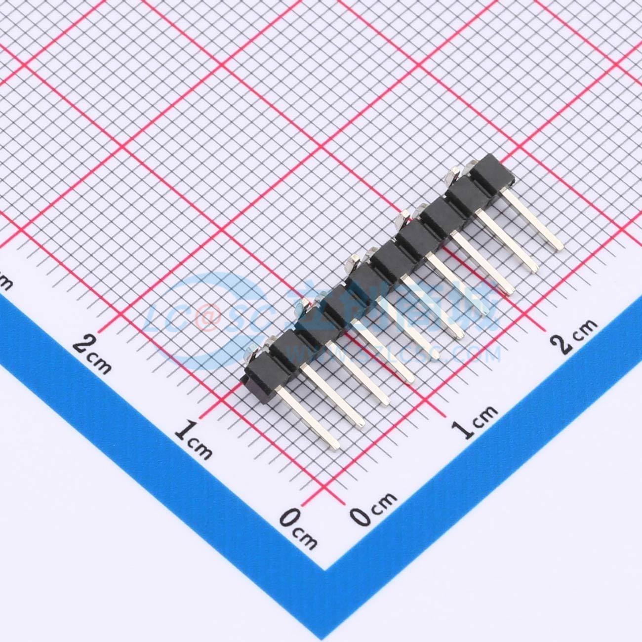 HX PZ2.54-1x10P TP-YQ实物图