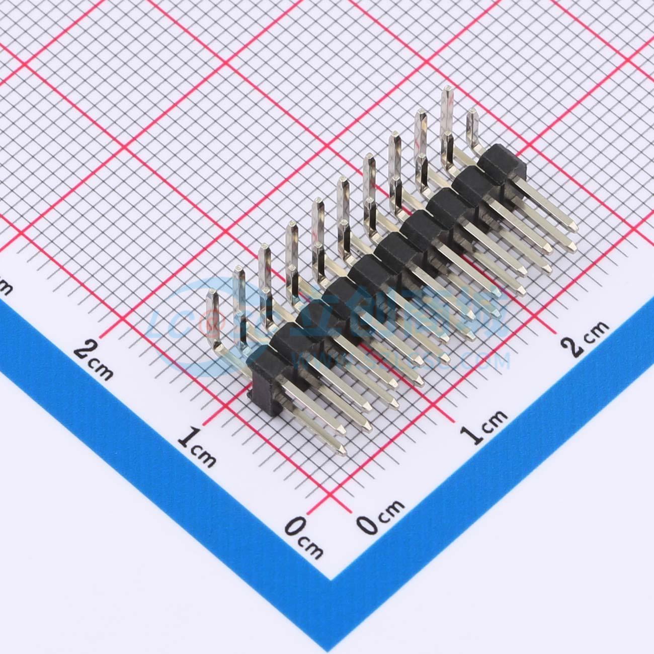 点击查看大图 HX PZ2.54-2x10P WC-A实物图