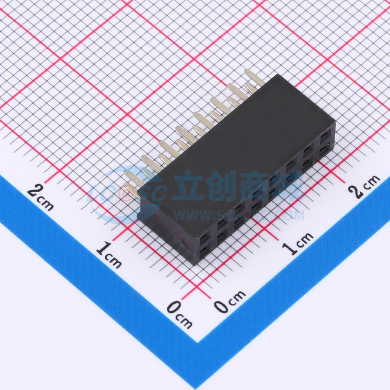 点击查看大图 HX PM2.54-2x8P ZC实物图