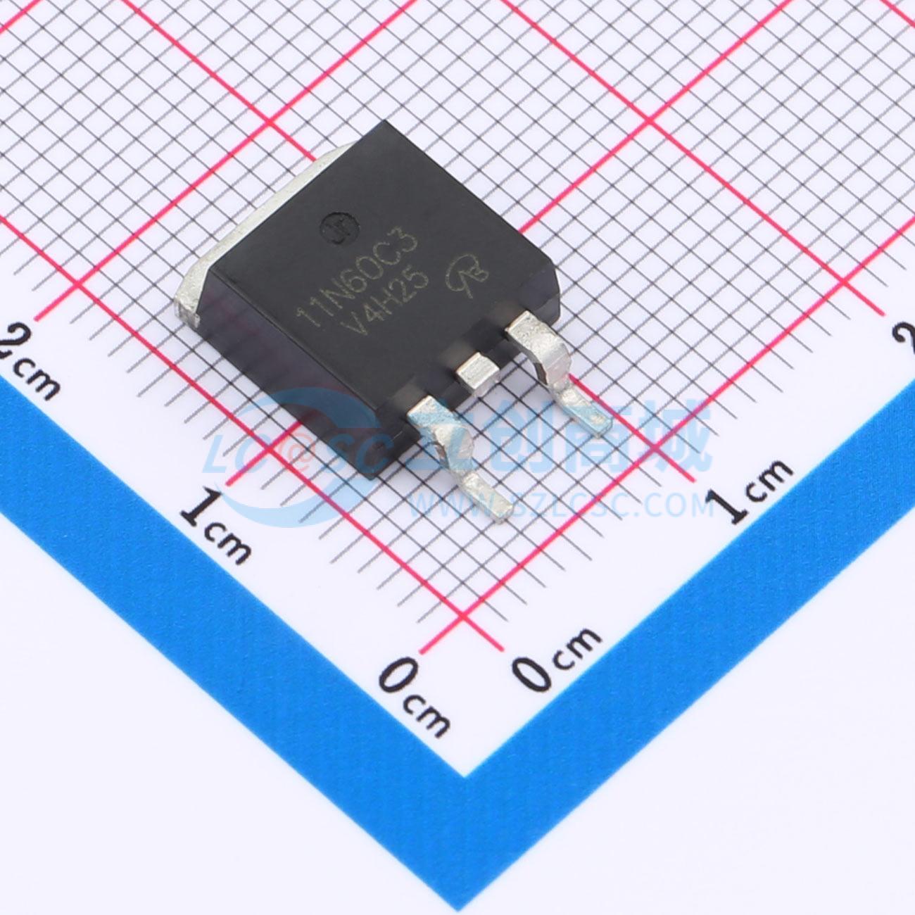 点击查看大图 11N60C3-VB TO263实物图