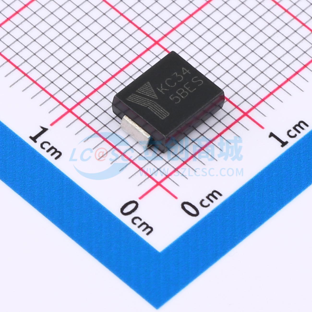 点击查看大图 5.0SMDJ15CA实物图