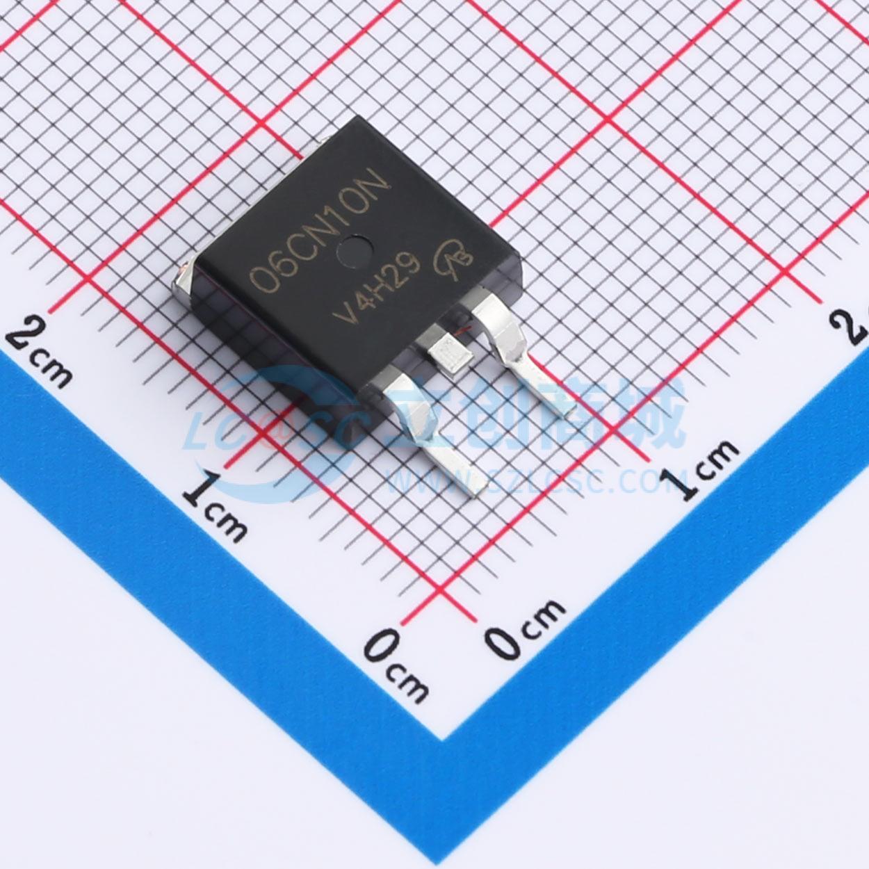 06CN10N-VB TO263实物图