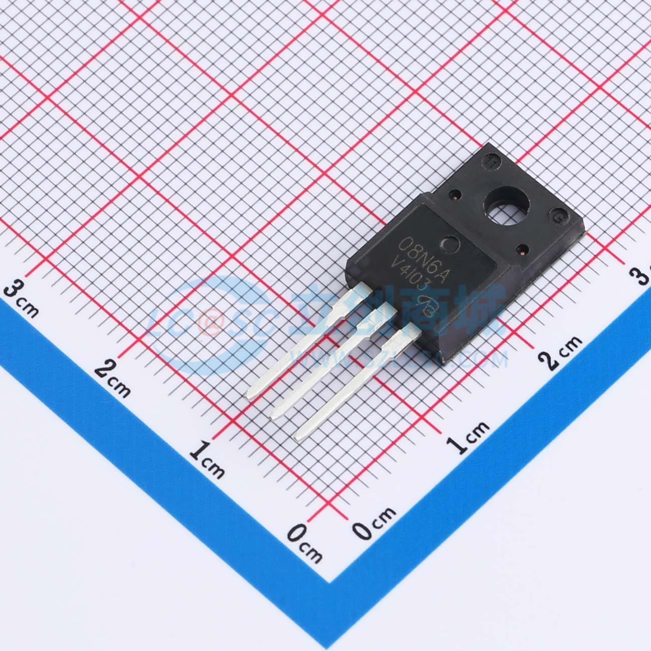 点击查看大图 CEF08N6A-VB实物图