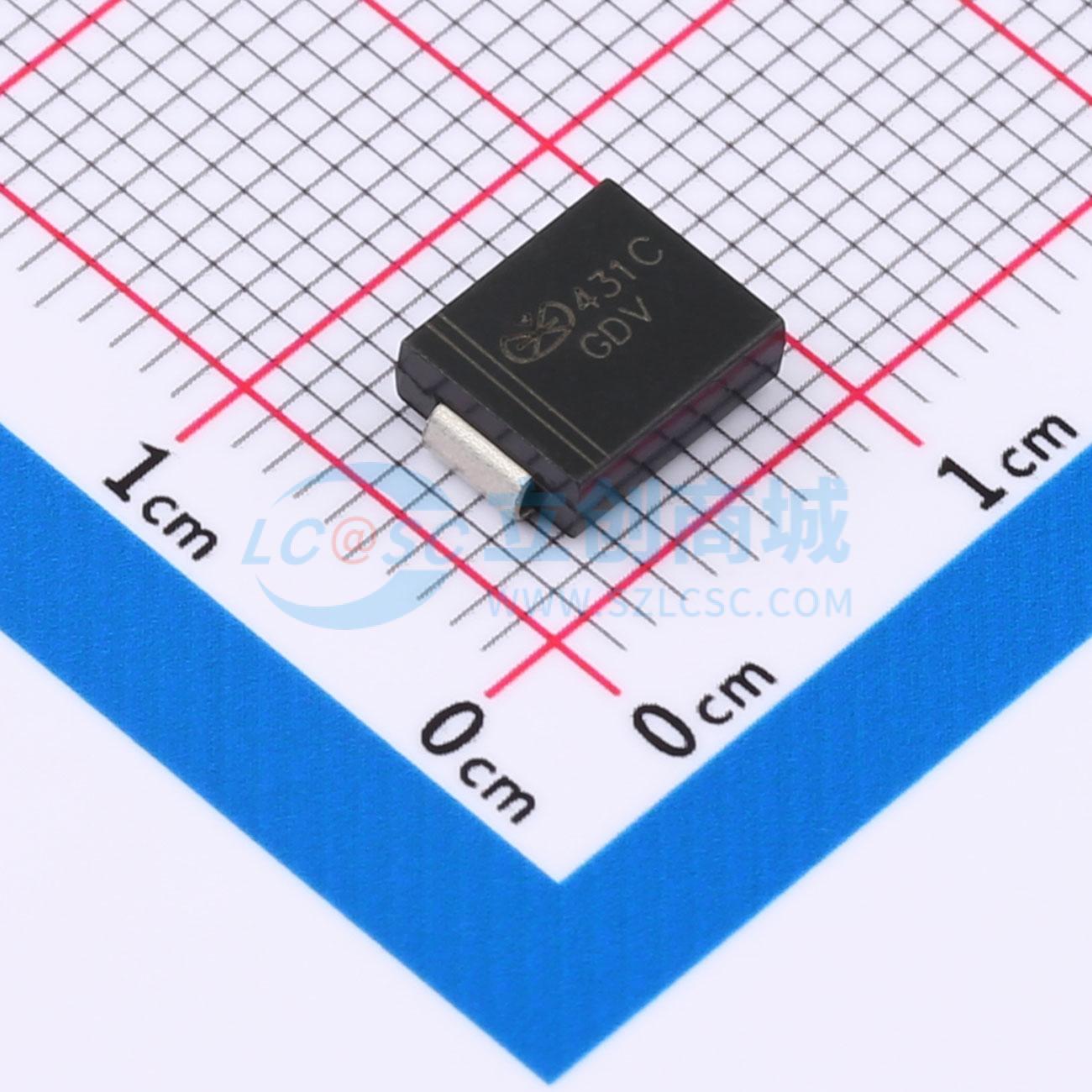 点击查看大图 SMCJ9.0A实物图