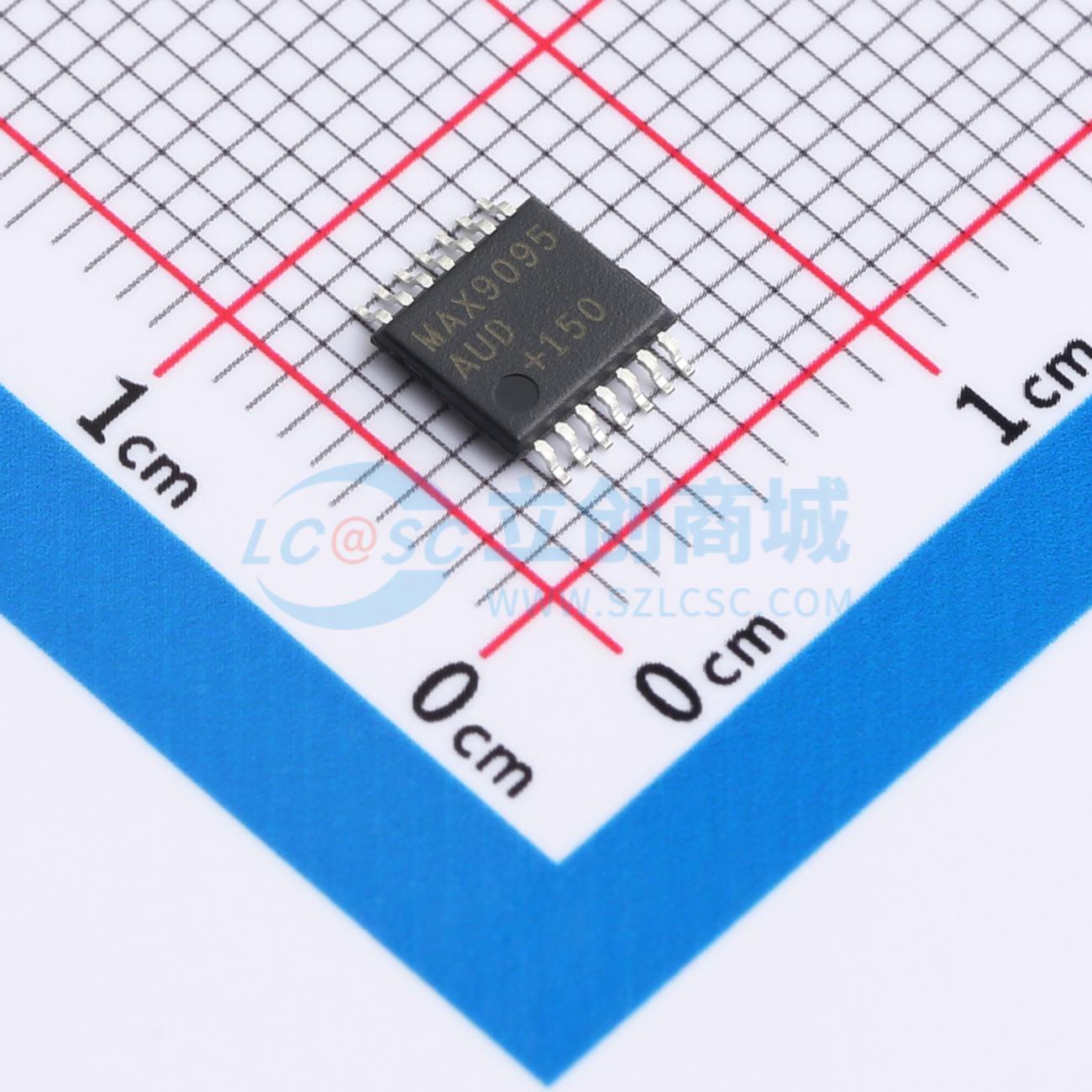 MAX9095AUD+T实物图