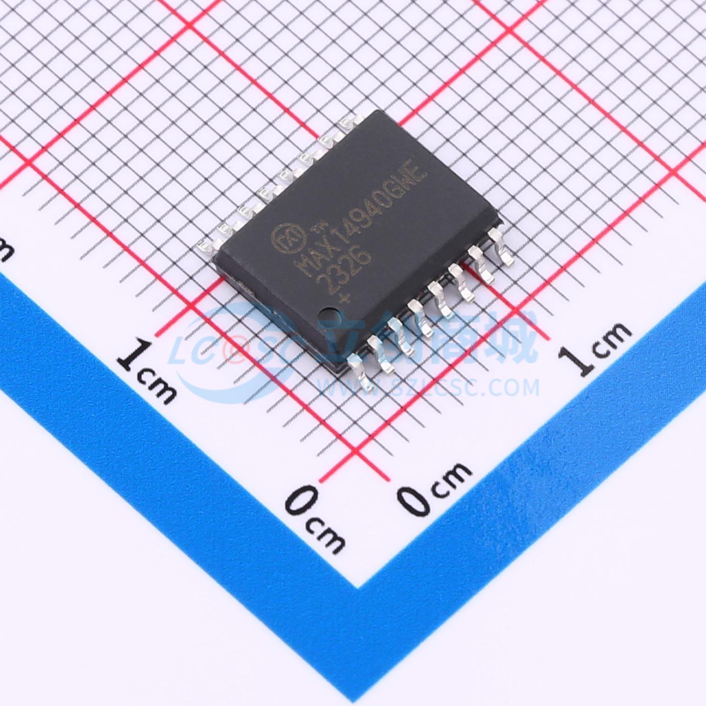 MAX14940GWE+T实物图