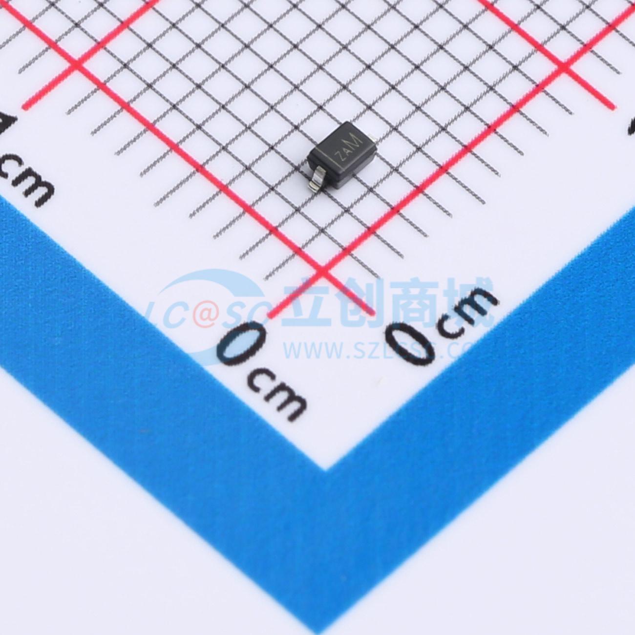 PESD5V0U1UA实物图