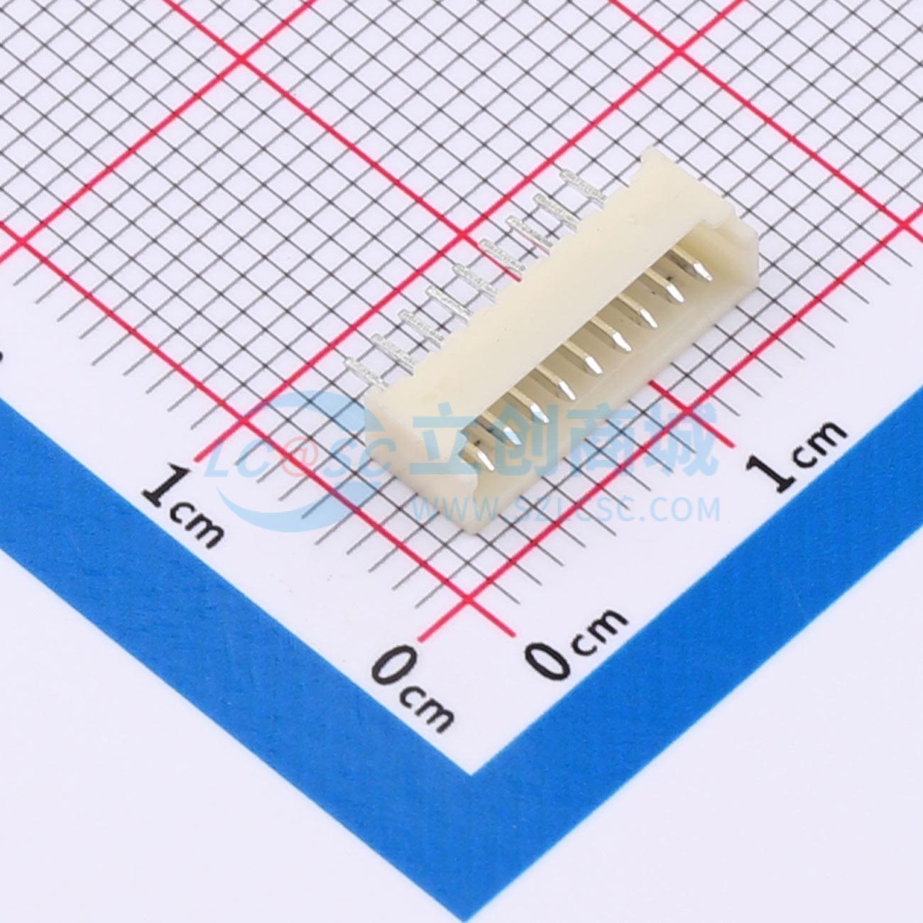 点击查看大图 HX 1.25mm-9P ZZ-MS实物图