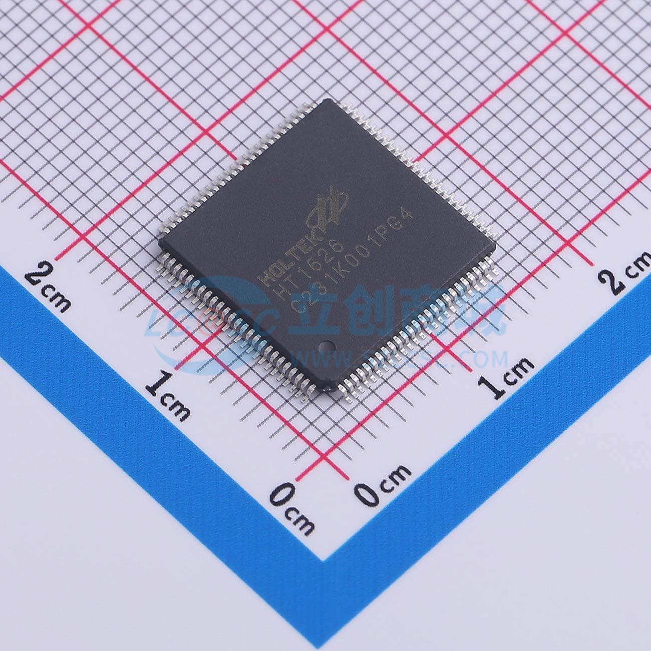 HT1626-100LQFP实物图