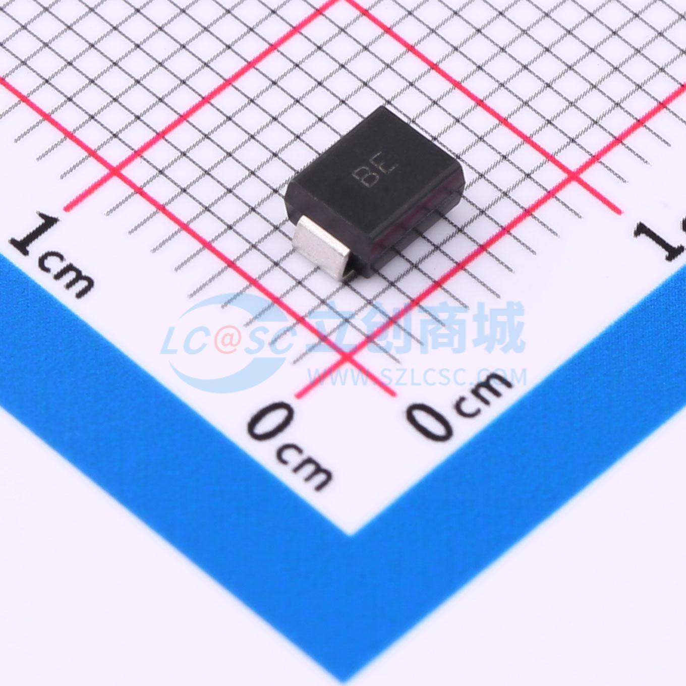 点击查看大图 TPSMBJ12CA实物图
