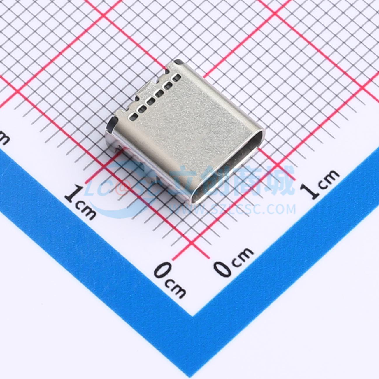 点击查看大图 HX TYPE-C 16P L9.5实物图