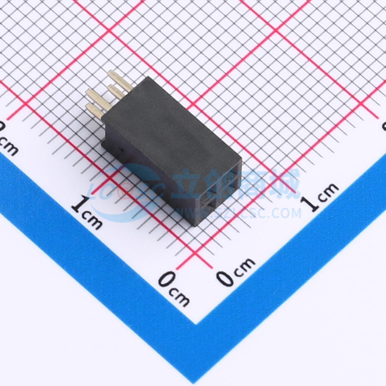 点击查看大图 HX PM2.54-2x2P ZC H11实物图