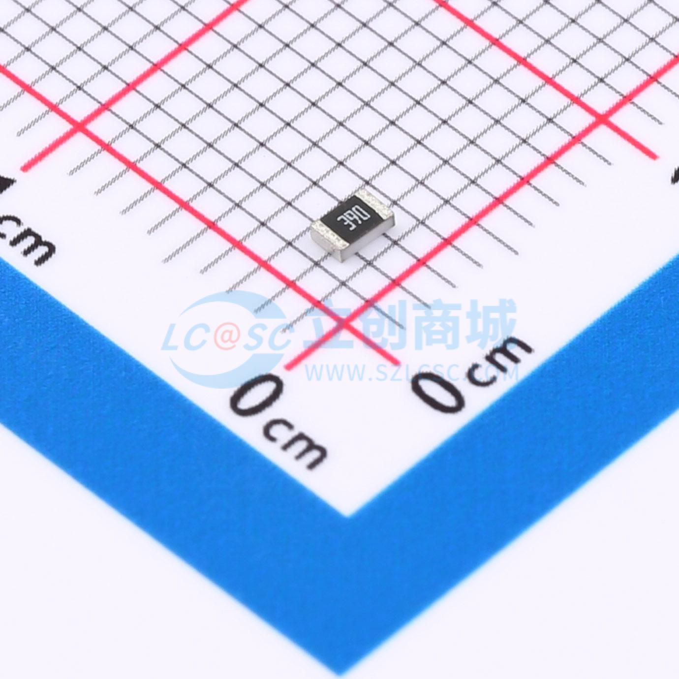 点击查看大图 FRQ0805J390 TS实物图