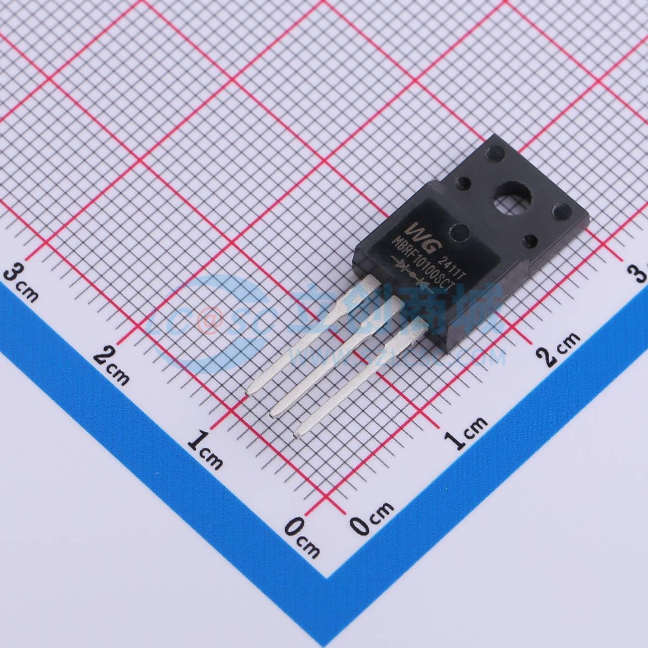 点击查看大图 MBRF10100SCT实物图