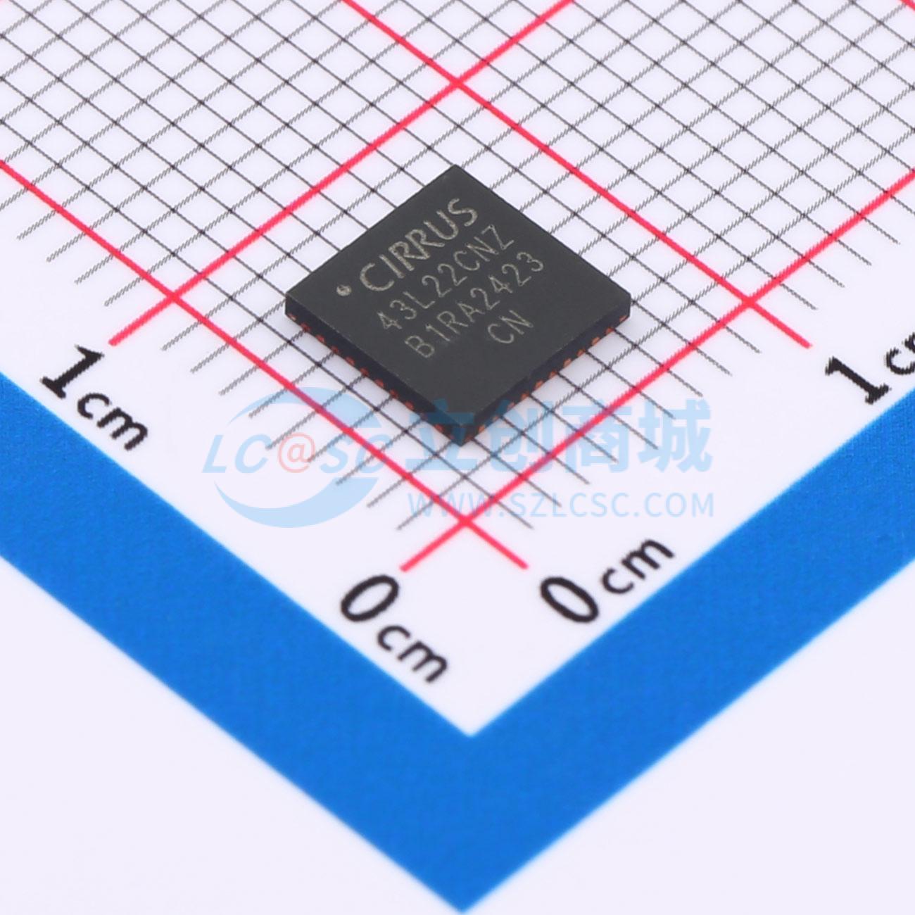 点击查看大图 CS43L22-CNZR实物图