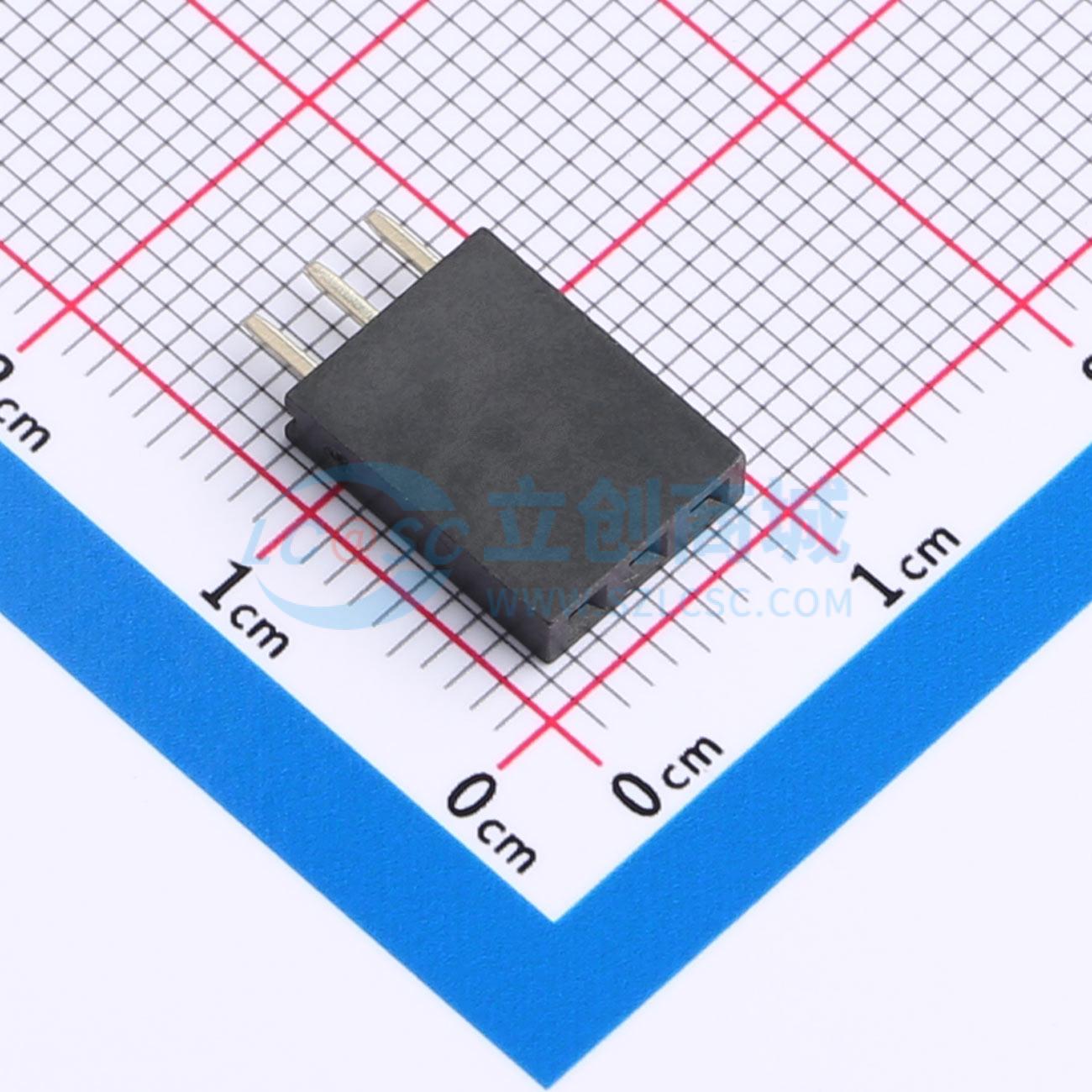 HX PM2.54-1x3P ZC H11实物图