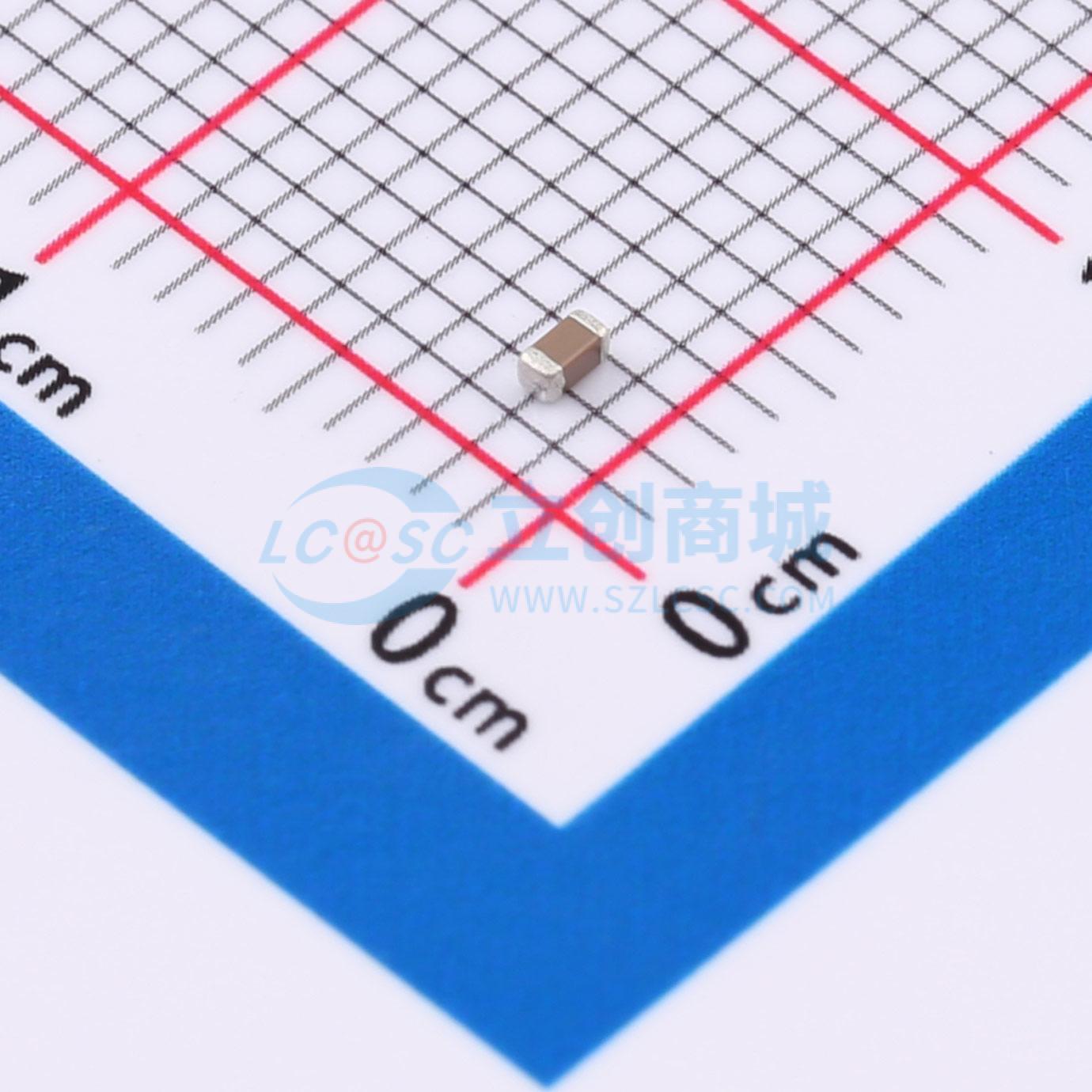 点击查看大图 CGA3E2X7R2A222K080AA实物图