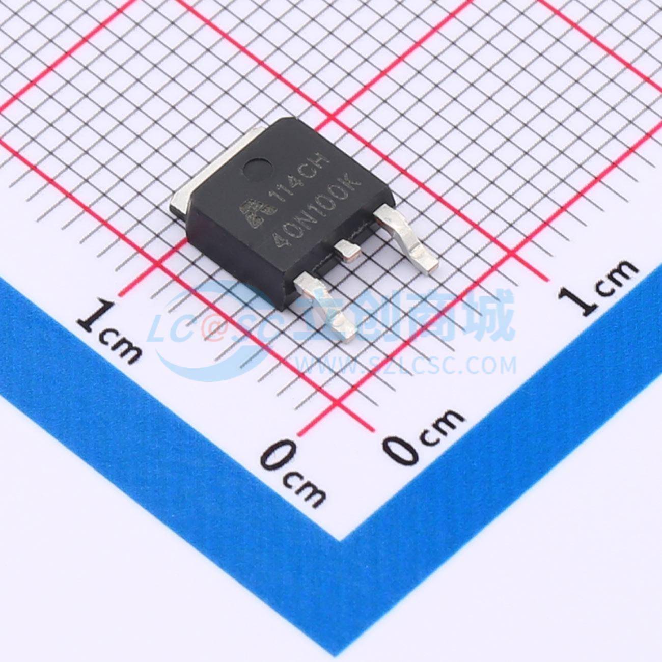 点击查看大图 AP40N100K实物图