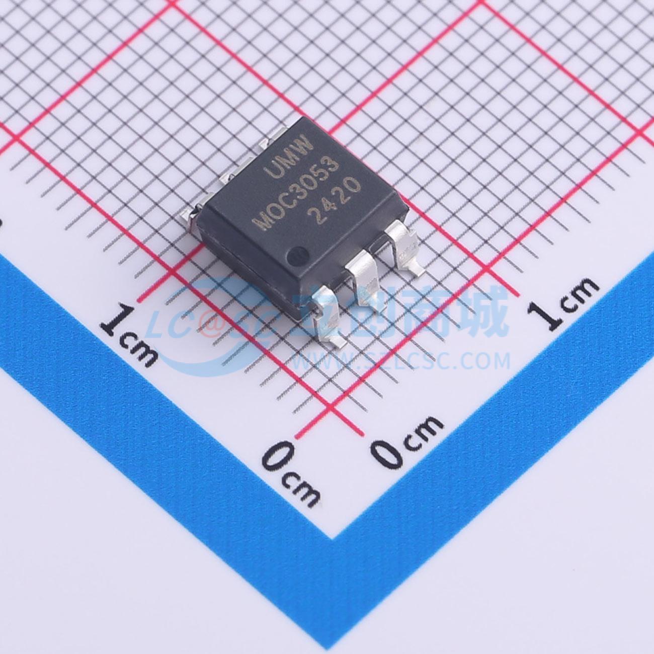 点击查看大图 MOC3053SM(UMW)实物图