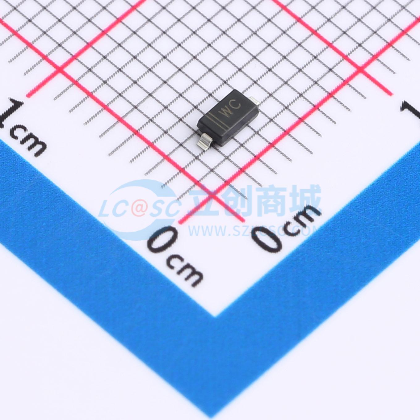 点击查看大图 BZT52C7V5实物图
