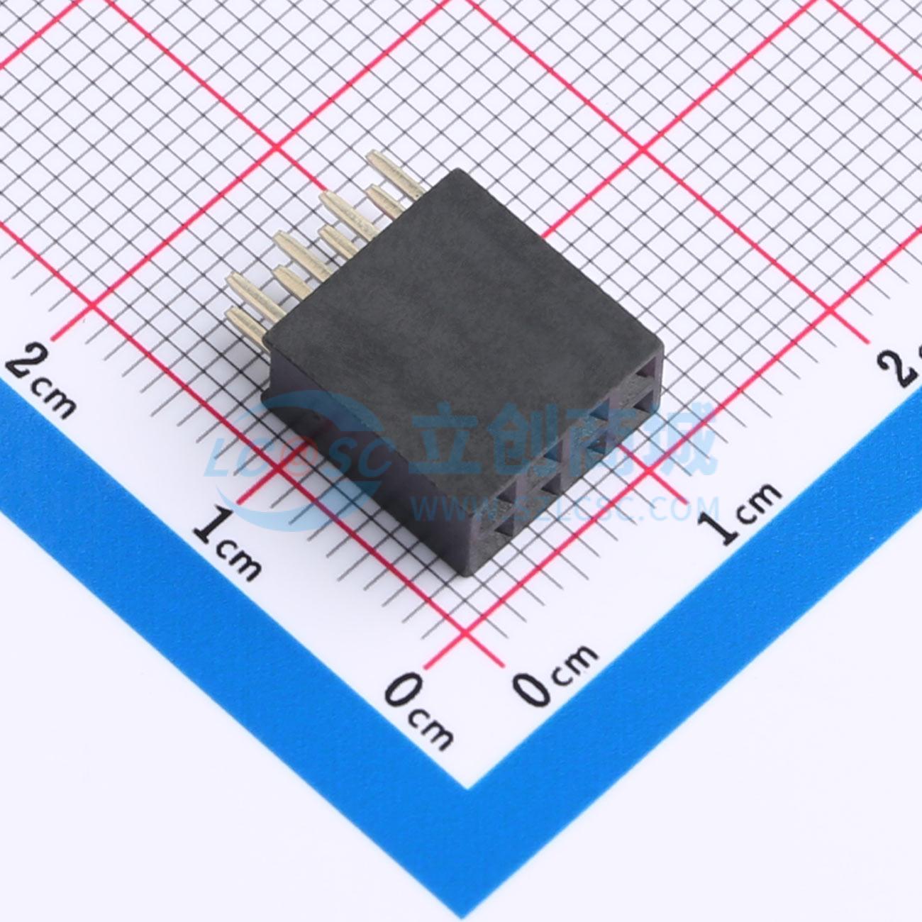 HX PM2.54-2x4P ZC H11实物图