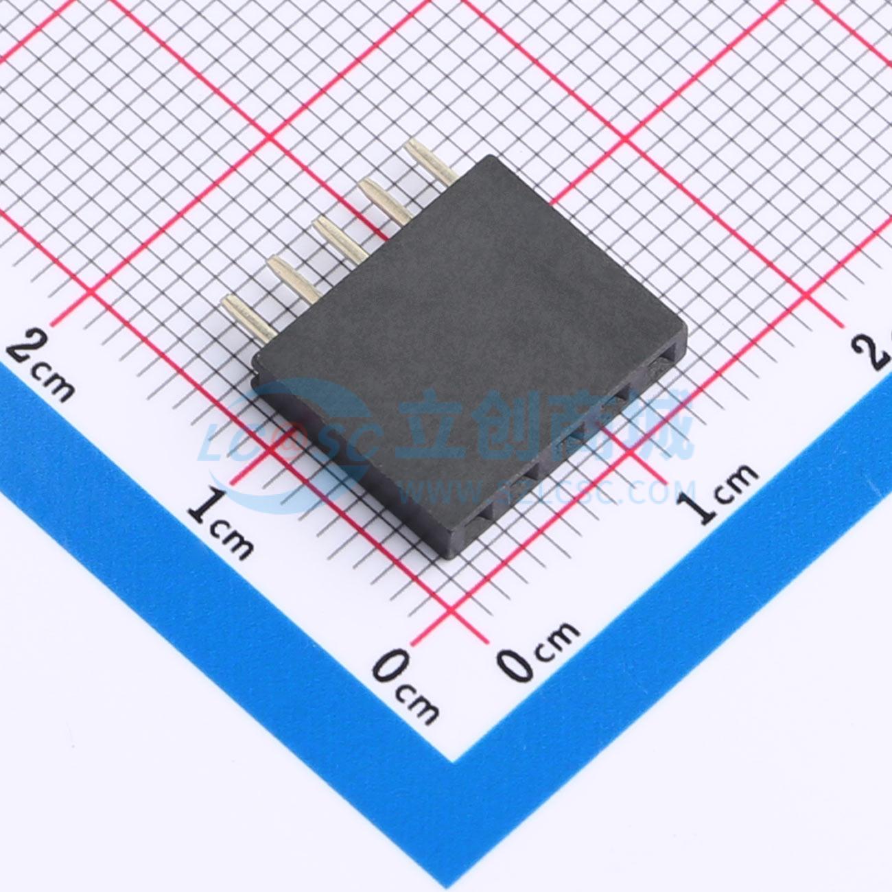 点击查看大图 HX PM2.54-1x5P ZC H11实物图