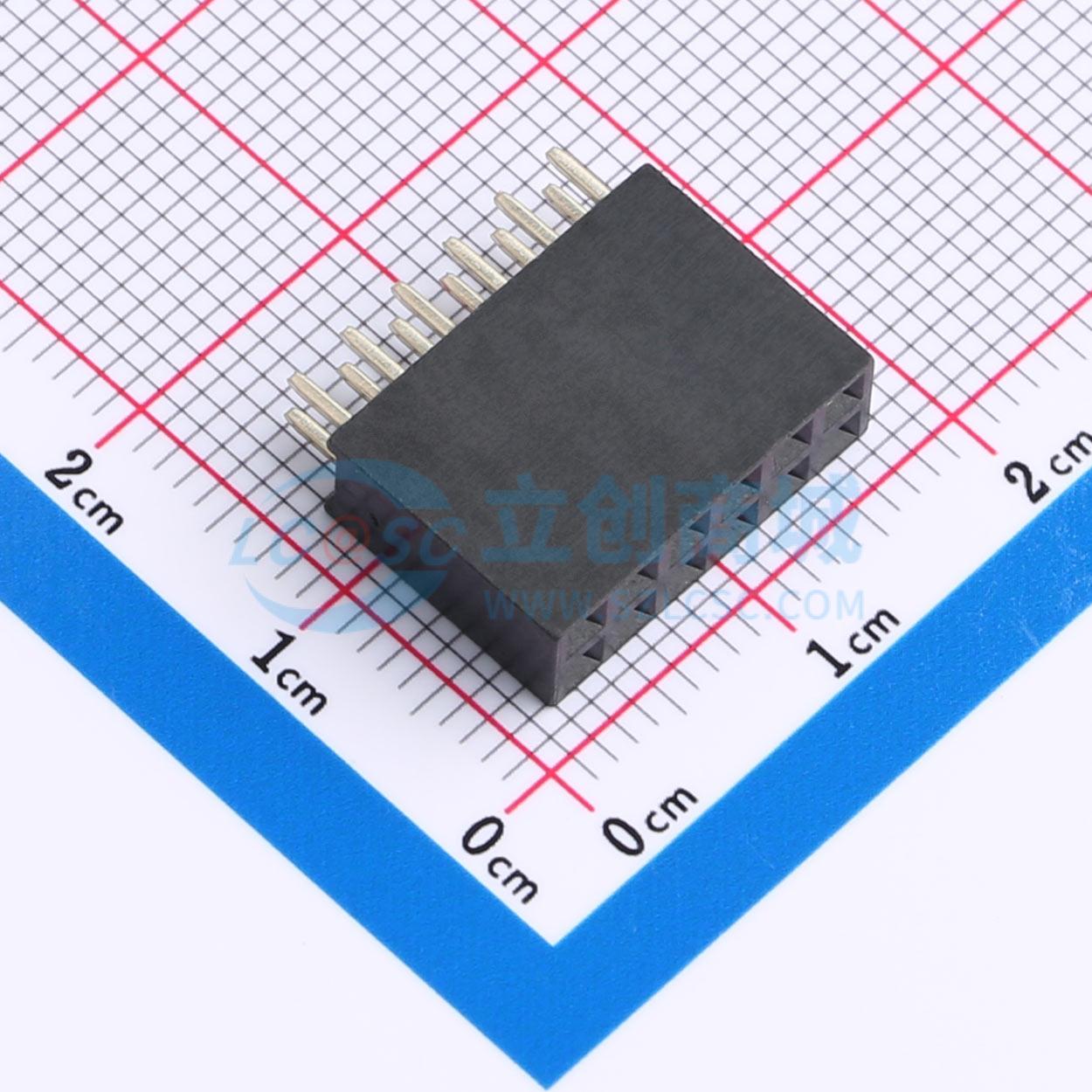 HX PM2.54-2x6P ZC H11实物图